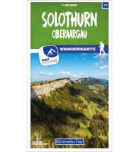 Solothurn 11 Wanderkarte 1:40 000 matt laminiert Hallwag Kümmerly+Frey AG