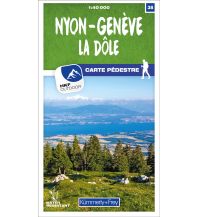 Nyon-Genève 38 Wanderkarte 1:40 000 matt laminiert Hallwag Kümmerly+Frey AG