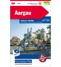 Cycling Maps Aargau Velokarte Nr. 5 Hallwag Kümmerly+Frey AG