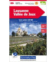 Cycling Maps Lausanne-Vallée de Joux Hallwag Kümmerly+Frey AG