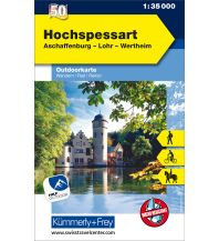Hochspessart, Aschaffenburg, Lohr, Wertheim Hallwag Kümmerly+Frey AG