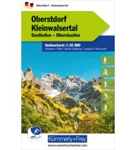 Wanderkarten Oberstorf Kleinwalsertal Nr. 01 Outdoorkarte Deutschland 1:35 000 Hallwag Kümmerly+Frey AG
