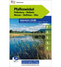 Wanderkarten Bayern Pfaffenwinkel Nr. 28 Outdoorkarte Deutschland 1:35 000 Hallwag Kümmerly+Frey AG