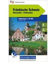 Wanderkarten Deutschland Fränkische Schweiz Nr. 37 Outdoorkarte Deutschland 1:35 000 Hallwag Kümmerly+Frey AG