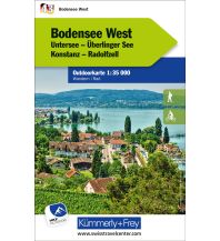 Hiking Maps Bodensee West Nr. 43 Outdoorkarte Deutschland 1:35 000 Hallwag Kümmerly+Frey AG