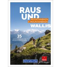 Mountainbike Touring / Mountainbike Maps Raus und Mountainbiken Wallis Hallwag Kümmerly+Frey AG