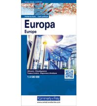 Road Maps Europa politisch Hallwag Kümmerly+Frey AG