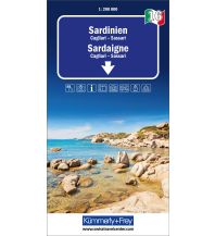 Road Maps Italy Kümmerly+Frey Regional-Strassenkarte 16 Sardinien 1:200.000 Hallwag Kümmerly+Frey AG