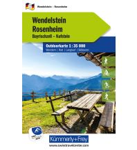 Wanderkarten Tirol Kümmerly+Frey Outdoorkarte Deutschland 6 Wendelstein, Rosenheim 1:35.000 Hallwag Kümmerly+Frey AG