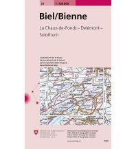 Hiking Maps 31 Biel/Bienne Bundesamt für Landestopographie
