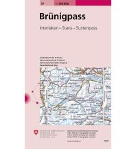 Wanderkarten Schweiz & FL Brünigpass Bundesamt für Landestopographie