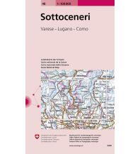 Wanderkarten Schweiz & FL Sotto Ceneri Bundesamt für Landestopographie