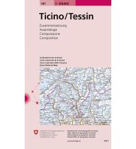 Hiking Maps Switzerland Ticino / Tessin Bundesamt für Landestopographie