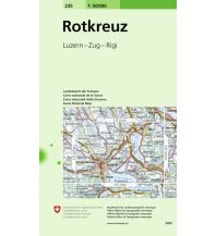 Hiking Maps Switzerland SLK 50 Bl.235 Schweiz - Rotkreuz 1:50.000 Bundesamt für Landestopographie