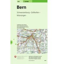Hiking Maps Switzerland Bern 1:50.000 Bundesamt für Landestopographie