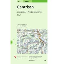 Hiking Maps Switzerland Gantrisch 1:50.000 Bundesamt für Landestopographie