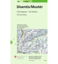 Wanderkarten Schweiz & FL SLK 50 Bl.256 Schweiz - Disentis/Muster 1:50.000 Bundesamt für Landestopographie