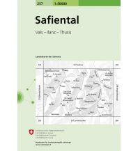 Hiking Maps Safiental 1:50.000 Bundesamt für Landestopographie