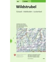 Hiking Maps Switzerland Wildstrubel 1:50.000 Bundesamt für Landestopographie