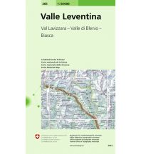Wanderkarten Schweiz & FL SLK 50 Bl.266 Schweiz - Valle Leventina 1:50.000 Bundesamt für Landestopographie