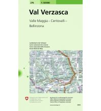 Hiking Maps Switzerland Landeskarte der Schweiz 276, Val Verzasca 1:50.000 Bundesamt für Landestopographie