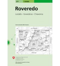 Wanderkarten Roveredo 1:50.000 Bundesamt für Landestopographie