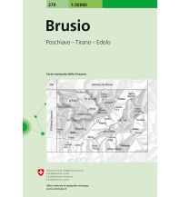 Wanderkarten Schweiz & FL Brusio Bundesamt für Landestopographie