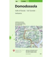 Wanderkarten Landeskarte der Schweiz 285, Domodossola 1:50.000 Bundesamt für Landestopographie