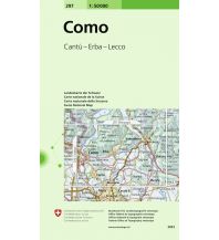 Wanderkarten Italien Como 1:50.000 Bundesamt für Landestopographie