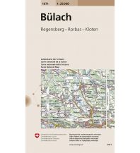 Wanderkarten Schweiz & FL Bülach 1:25.000 Bundesamt für Landestopographie