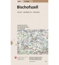 Wanderkarten Schweiz & FL Landeskarte der Schweiz Bischofszell Bundesamt für Landestopographie