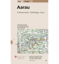Hiking Maps Switzerland 1089 Aarau Bundesamt für Landestopographie
