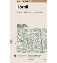 Hiking Maps Switzerland Landeskarte der Schweiz 1093, Hörnli 1:25.000 Bundesamt für Landestopographie