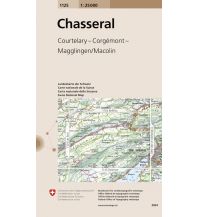 Hiking Maps Landeskarte der Schweiz Chasseral Bundesamt für Landestopographie