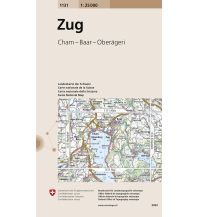 Hiking Maps Switzerland Zug Bundesamt für Landestopographie