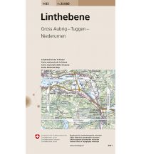 Wanderkarten Schweiz & FL Landeskarte der Schweiz 1133, Linthebene 1:25.000 Bundesamt für Landestopographie