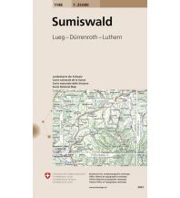 Hiking Maps Switzerland Landeskarte der Schweiz 1148 Sumiswald 1:25.000 Bundesamt für Landestopographie