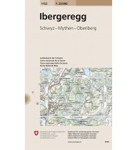 Hiking Maps Switzerland Landeskarte der Schweiz 1152, Ibergeregg 1:25.000 Bundesamt für Landestopographie