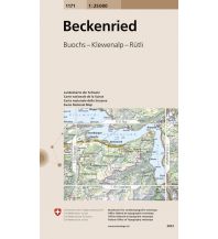 Hiking Maps Switzerland Landeskarte der Schweiz 1171, Beckenried 1:25.000 Bundesamt für Landestopographie
