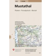 Hiking Maps Switzerland Landeskarte der Schweiz Muotathal 1:25.000 Bundesamt für Landestopographie