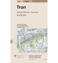 Hiking Maps Switzerland Landeskarte der Schweiz 1213, Trun 1:25.000 Bundesamt für Landestopographie