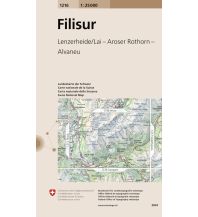 Wanderkarten Schweiz & FL Landeskarte der Schweiz 1216, Filisur 1:25.000 Bundesamt für Landestopographie