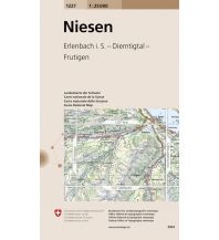 Wanderkarten Schweiz & FL Landeskarte der Schweiz 1227, Niesen 1:25.000 Bundesamt für Landestopographie