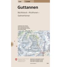 Hiking Maps Switzerland Landeskarte der Schweiz 1230, Guttannen 1:25.000 Bundesamt für Landestopographie