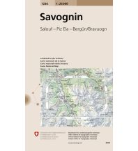 Hiking Maps Switzerland Landeskarte der Schweiz 1236, Savognin 1:25.000 Bundesamt für Landestopographie