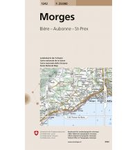 Wanderkarten Landeskarte der Schweiz Morges Bundesamt für Landestopographie