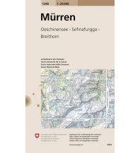 Hiking Maps Switzerland Landeskarte der Schweiz 1248, Mürren 1:25.000 Bundesamt für Landestopographie