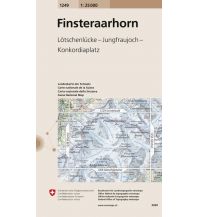 Hiking Maps Switzerland Landeskarte der Schweiz 1249, Finsteraarhorn 1:25.000 Bundesamt für Landestopographie