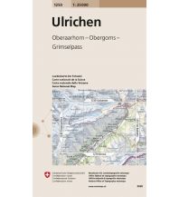 Wanderkarten Schweiz & FL Landeskarte der Schweiz 1250, Ulrichen 1:25.000 Bundesamt für Landestopographie