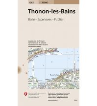 Wanderkarten Thonon-les-Bains Bundesamt für Landestopographie